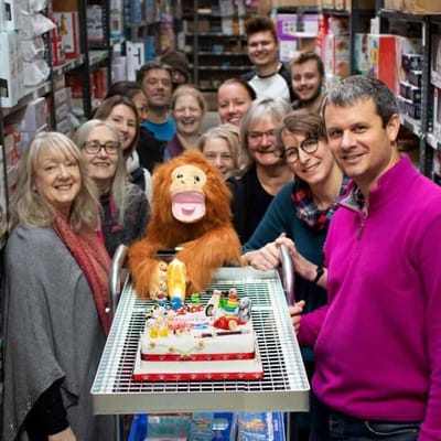 25 Year Birthday Staff