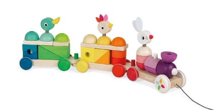 Giant Multicolour Train