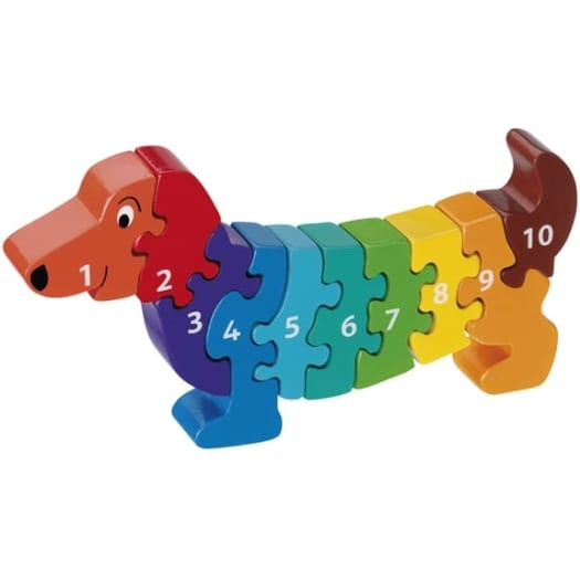 Dachshund 1-10 Number Puzzle