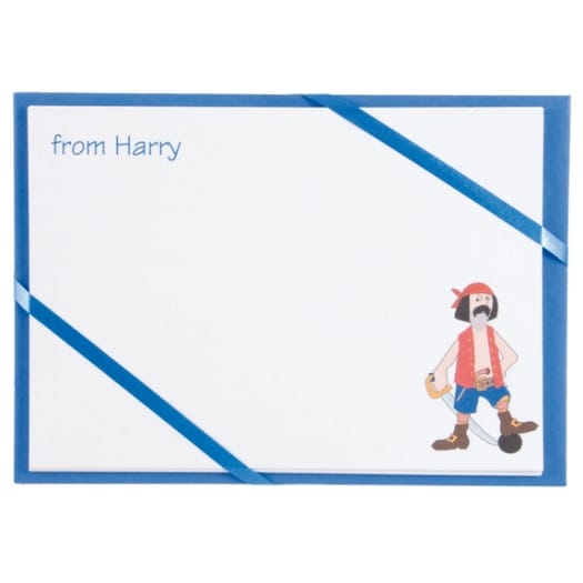 Named Cards - Pirate (Blue)