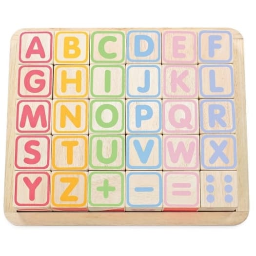 ABC Wooden Blocks (30 pieces)