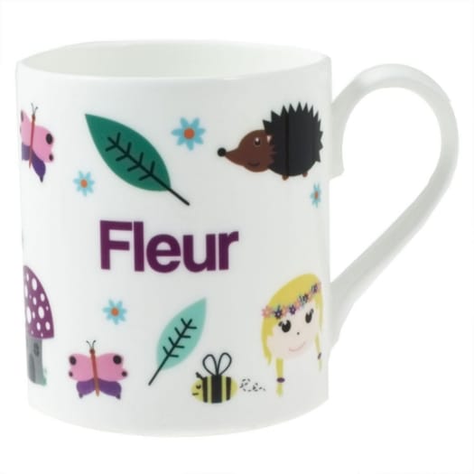 Personalised China Mug - Enchanted Forest