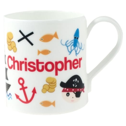 Personalised China Mug - Pirate Adventures