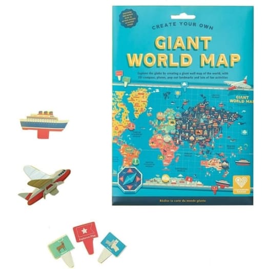 Create Your Own Giant World Map