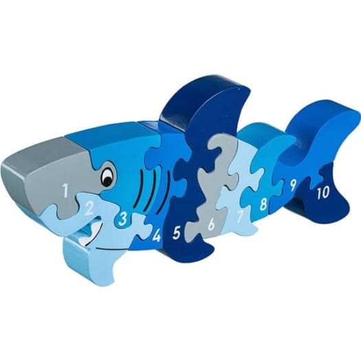 Shark 1-10 Puzzle