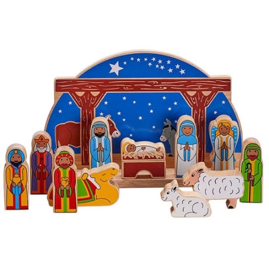 Deluxe Starry Night Nativity Set