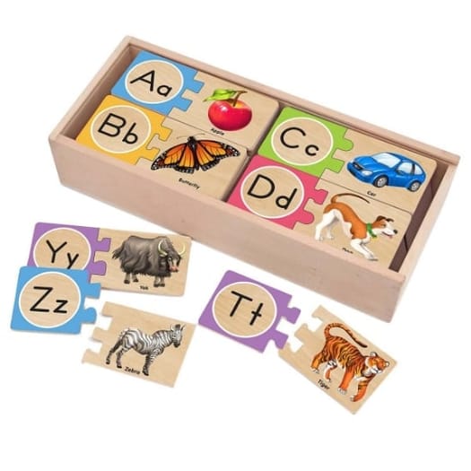 Wooden Alphabet Puzzles