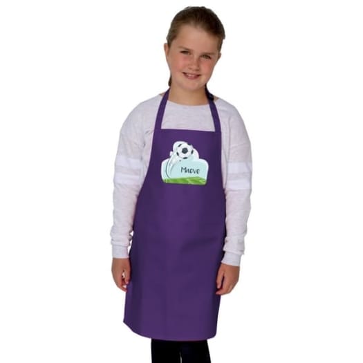 Football Personalised Apron - Age 7-10