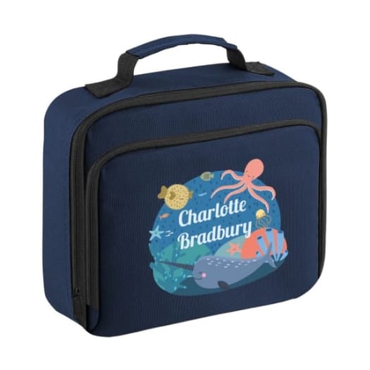 Ocean Life Personalised Lunch Bag