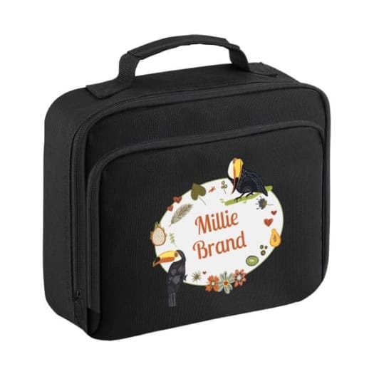 Toucans Personalised Lunch Bag