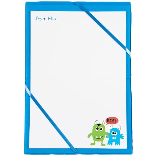 Named Notepaper - Little Monsters