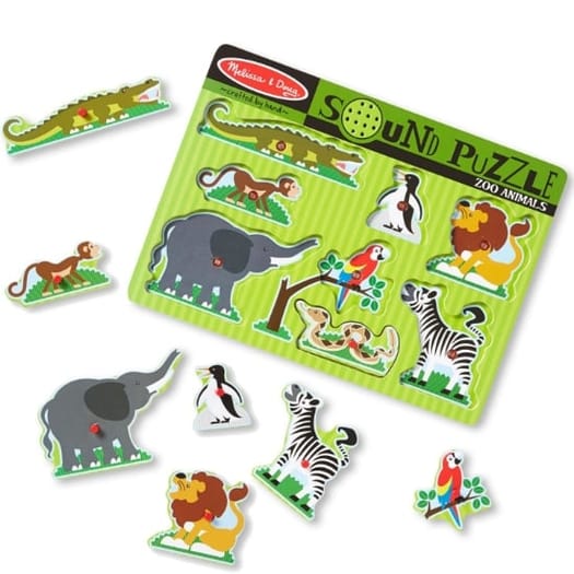 Sound Puzzle - Zoo Animals