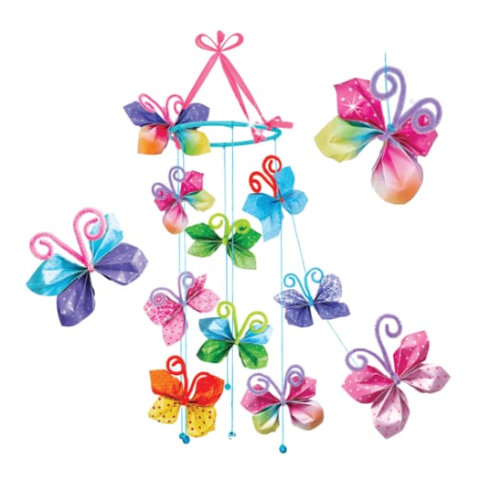 Origami Butterflies Mobile