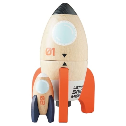 Magnetic Space Rocket Duo