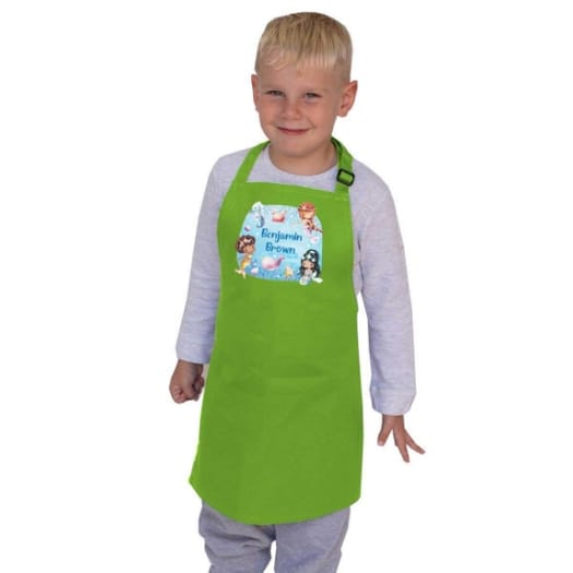 Mermaids Personalised Apron - Age 3-6