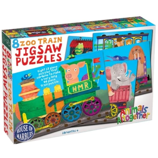 Zoo Train Jigsaw Puzzles