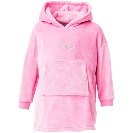 Personalised Unicorn Cushion Hooded Poncho
