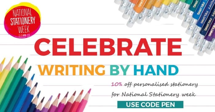 celebrate writing by hand