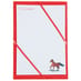 Named Notepaper - Horse (Red) image