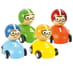 Pull Back Racing Car with Goggled Driver image
