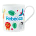 Personalised China Mug - Jungle Animals image 1