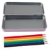 Named Pencil Tin - Pink Stripes image 2