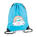 Rainbow Unicorn Personalised Swim Bag image 1