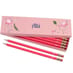 Box of 12 Named HB Pencils - Flamingos image 1