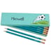 Box of 12 Named HB Pencils - Football image 1