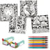Fantasy Forest 3D Colouring image 2