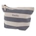 Personalised Striped Accessory Bag image 4
