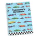 Crazy Cars Personalised Notebook image 1