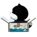 Eugy Puzzle - Cat Tuxedo image 2