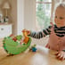 Child playing with Animals Balancing Game