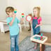 Children playing with Band in a Box
