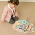 Child Playing with the Multi-Function Steering Wheel
