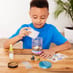 Child with Grow 'n' Glow Terrarium