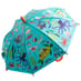 Ocean Colour Changing Umbrella Wet