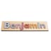 Wooden Name Puzzle 8-12 - Pastel Colours