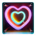 Neon Heart Infinity Mirror Light